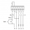 Схема подключения циркуляционного насоса Grundfos UPS 32-60 F 