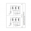 Схема полупогружного вертикального многоступенчатого центробежного насоса Grundfos MTR 10-22/22 HUUV
