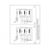 Схема полупогружного вертикального многоступенчатого центробежного насоса Grundfos MTR 64-8/8-1 HUUV