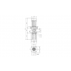Рабочие характеристики полупогружного вертикального многоступенчатого центробежного насоса Grundfos MTR 64-8/8-1 HUUV