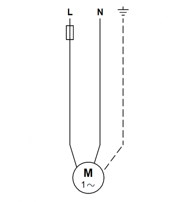 Схема подключений циркуляционного насоса Grundfos UP 20-30 N