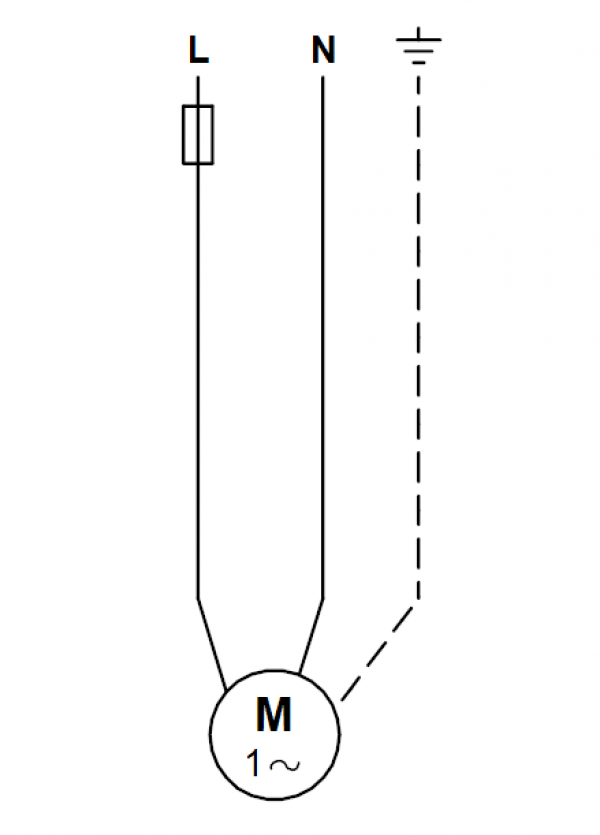  Схема подключений циркуляционного насоса Grundfos ALPHA2 L 25-40 130